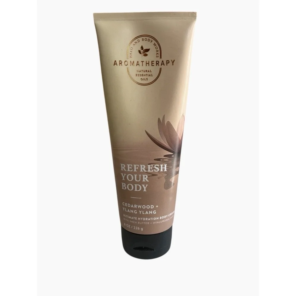 Bath & Body Works‎ AROMATHERAPY Refresh Your Body Cedarwood Ylang Body Cream